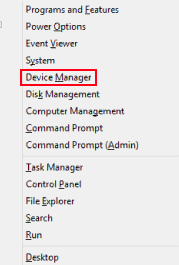 Windows Quick Menu, Device Manager